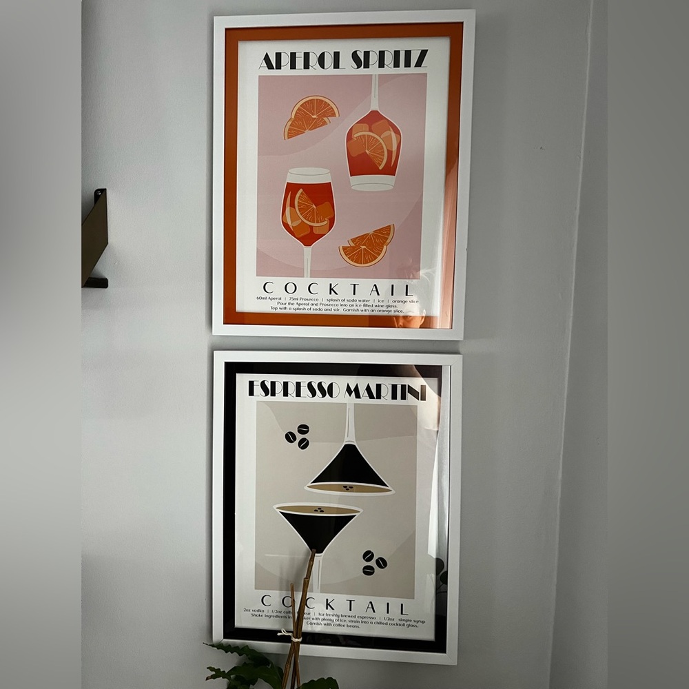 Cocktail Art Print Set - Heather Meyers “Cocktail Hour”